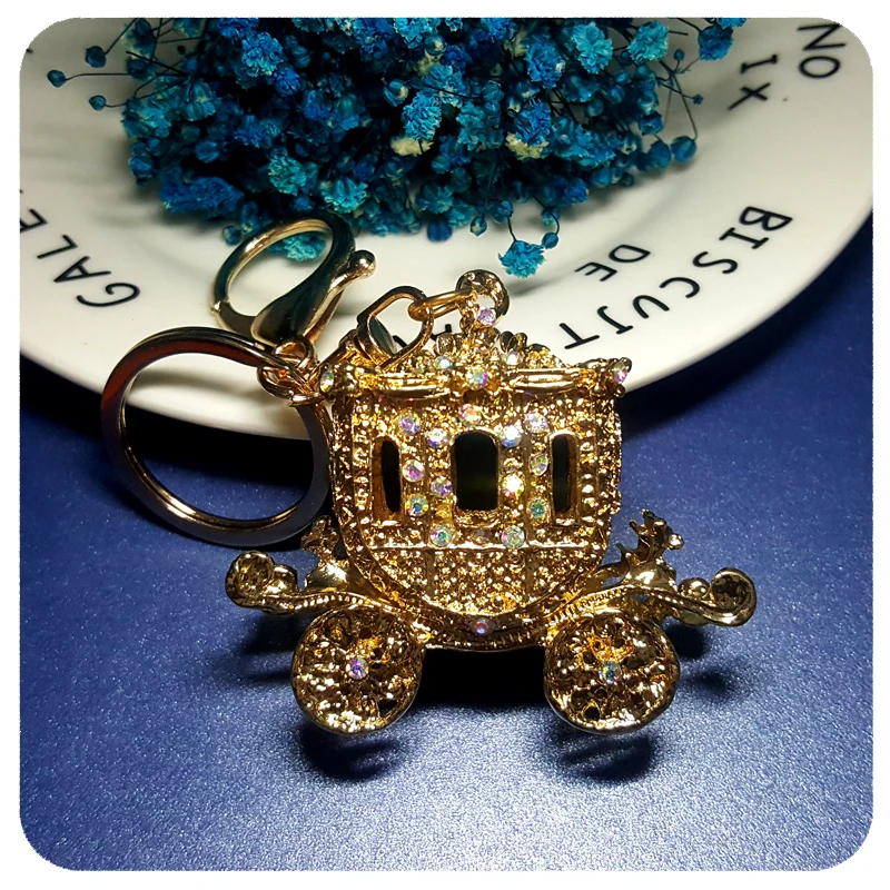 Princess Pumpkin Style Handbag Ornament Jewelry Fantastic Key Chain Accessory Gift | Украшения и аксессуары