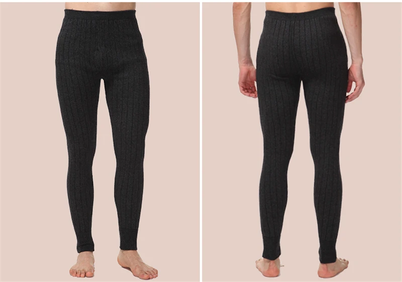 YUNSHUCLOSET стиль мужские кашемировые шерстяные теплые штаны трикотажные кальсоны колготки из спандекса брюки нижнее белье сексуальные