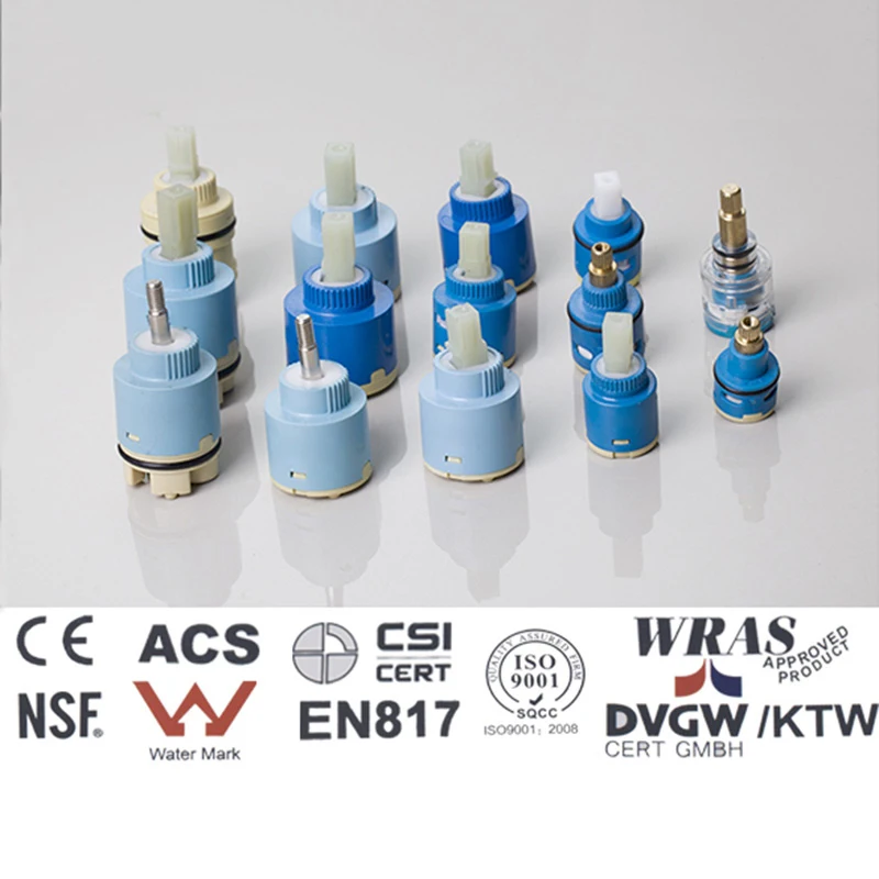 

e_pak Short Tall Faucet Accessories Wholesales And Retai High Quality Faucet Mixer Valve Flat Ceramic Cartridge