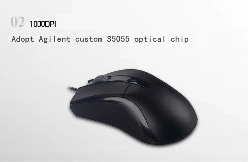 Rapoo M120 USB Проводная мышь игровая мышь компьютерная офисная мышь для ноутбука