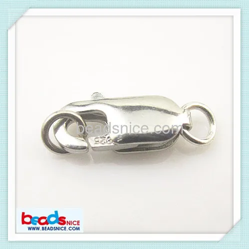 

Beadsnice 25107 sterling sliver lobster clasp of most fashion jewelry accessories