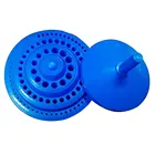 Чехол-органайзер для сверл, пластиковый, с отверстием синего цвета, 100 шт., 1-13 мм