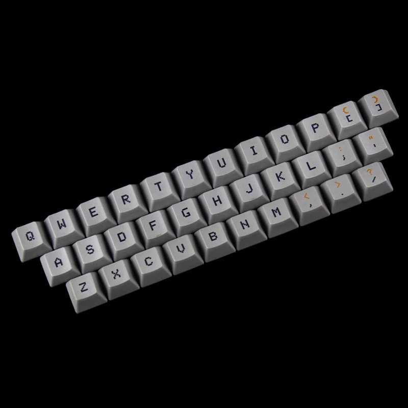 Краситель subbed 33 ключей PBT Материал Смешанный цвет брелки для Topre Realforce HHKB