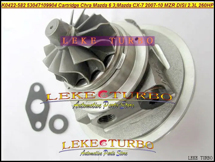 Картридж Turbo Chra Core K0422 582 53047109907 L33L13700B E L3Y11370ZC для Mazda 6 3 581 MZR DISI NA 2.3L|cartridge|cartridge turbo |