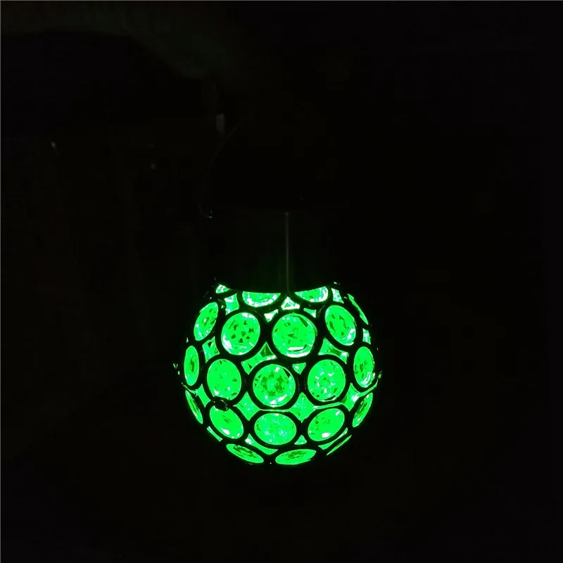 Новый пластиковый светодиод RGB Солнечная энергия лампа Ourdoor Garden Pathway пейзаж