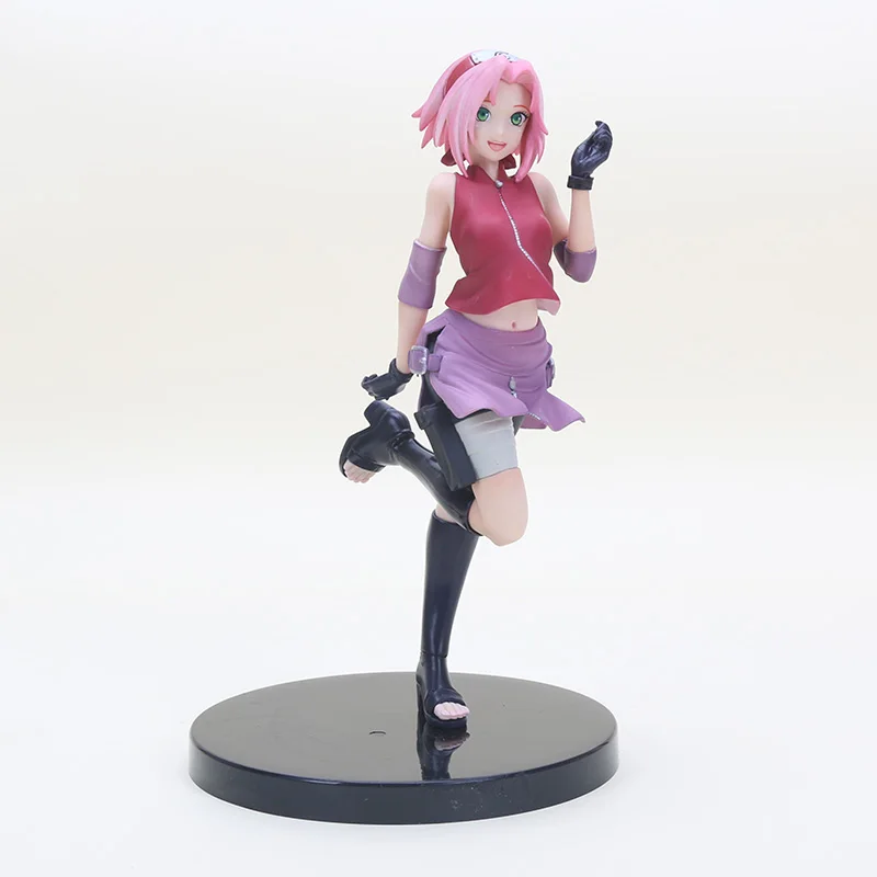 Sakura no box Аниме Наруто девушки фигурка игрушка Naruto tsunade Hyuuga Хината Сакура Харуно фигурка ПВХ Новая коллекция Фигурки игрушки - Цвет: Sakura no box