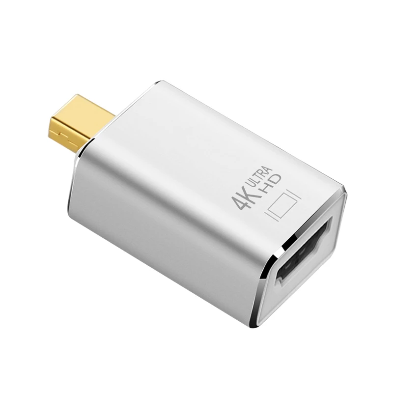 HDMI адаптер Mini DisplayPort адаптер 4K* 2K кабель конвертер AV 1080P Mini DP штекер HDMI Женский адаптер