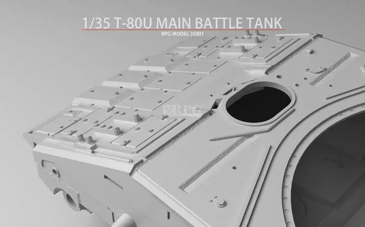 Набор для сборки пластиковых моделей RPG модель 35001 1/35 масштаб T-80U
