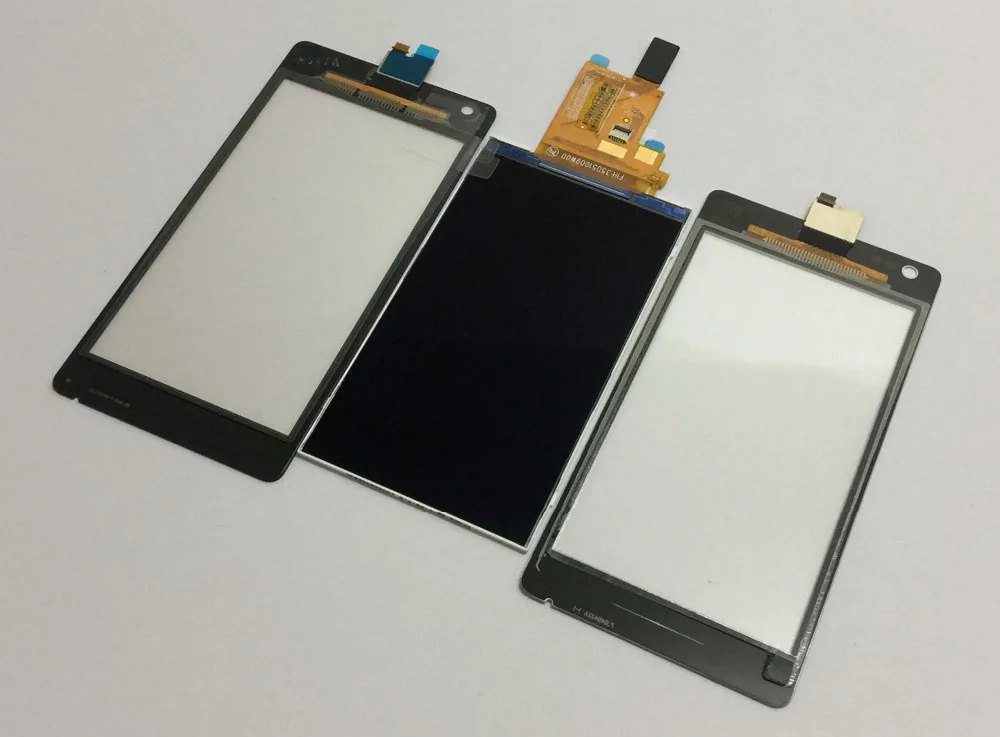 Черный/белый ЖК дисплей панель монитор модуль + сенсорный экран дигитайзер