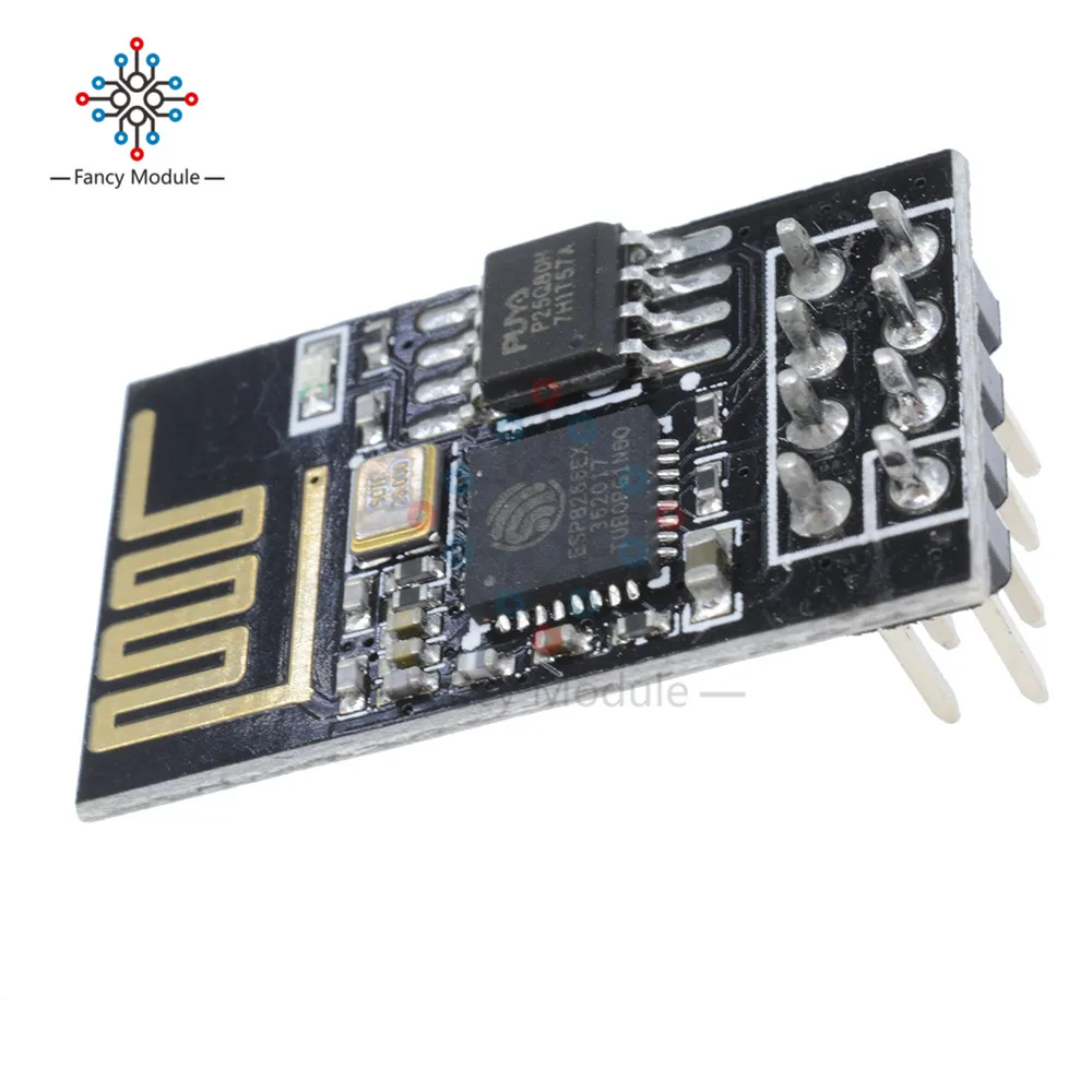 

ESP-01S ESP8266 Serial Wifi Module (ESP8266 ESP-01 ESP 01 Updated) Wireless Transceiver Board 3.0-3.6V LWIP AP