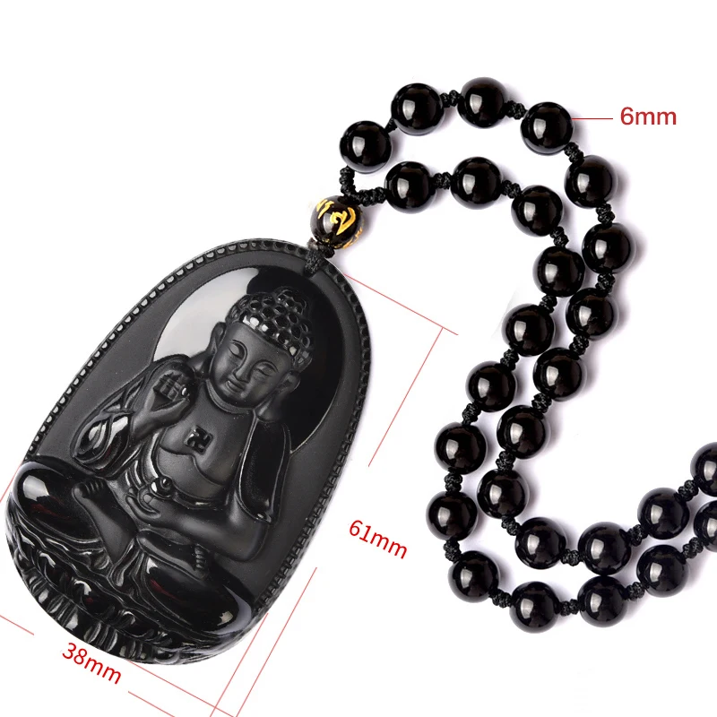 Black Obsidian Amitabha Jewelry Pendant Necklace Natural Stone Mascot Zodiac Buddha Charm Crystal Pendant Men For Couple New
Black Obsidian Amitabha Jewelry Pendant Necklace Natural Stone Mascot Zodiac Buddha Charm Crystal Pendant Men For Couple New