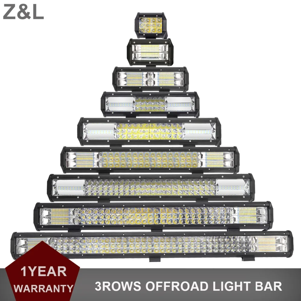 

DC9-30V OFF ROAD LED WORK LIGHT BAR CAR BOAT PICKUP TRUCK 4WD 4-31INCH EXTERIOR ADDITIONAL AUXILIARY DRIVING INDICATOR FOG LAMP