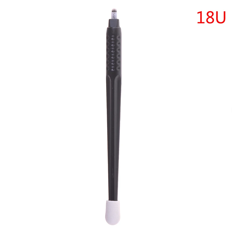 1PCS Одноразовая ручка для татуажа с иглами, Перманентный макияж для бровей, F9, F12, F14, U12, U14, U18, булавки, иглы, лезвия для вышивания - Цвет: 1PCS
