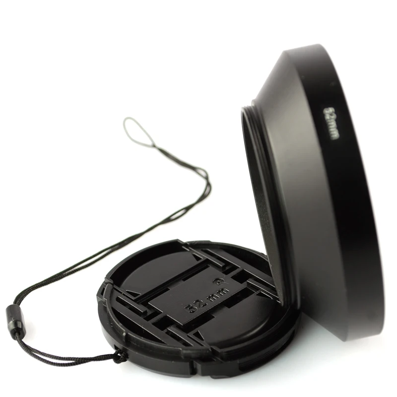 Черная металлическая бленда для объектива камеры 67 мм широкоугольная винтовая