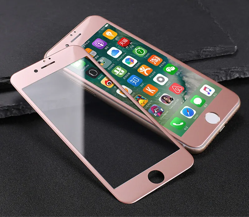 10 шт. для iphone X XS 3D изогнутое углеродное волокно с мягкими краями закаленное стекло для iphone 8 6 Plus 6s 7 plus Защитная пленка для экрана телефона