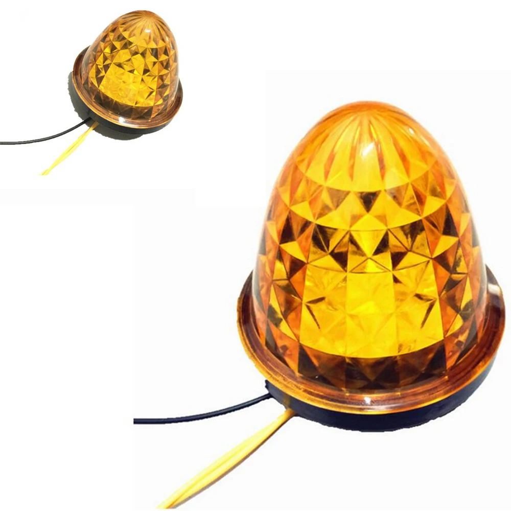 2X 3 &quot16-светодиодный Грузовик Боковые габаритные огни красного и янтарного в