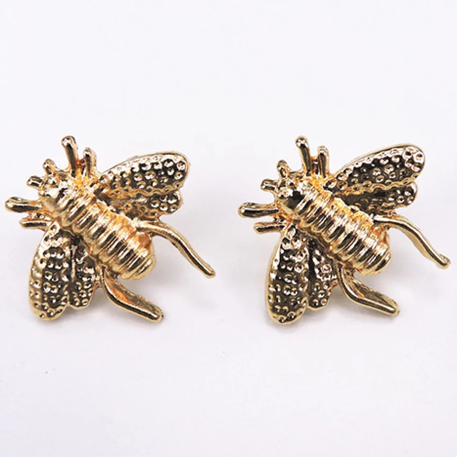 2 шт./компл. брошь в классическом стиле пчела винтажная рубашка броши на воротник
