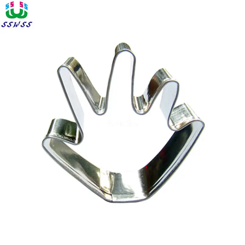 

Little Palm Shape Stainless steel Small Cake Decorating Tools And Baking Cakes Biscuits Cookies Molds Hot selling,Direct Selling