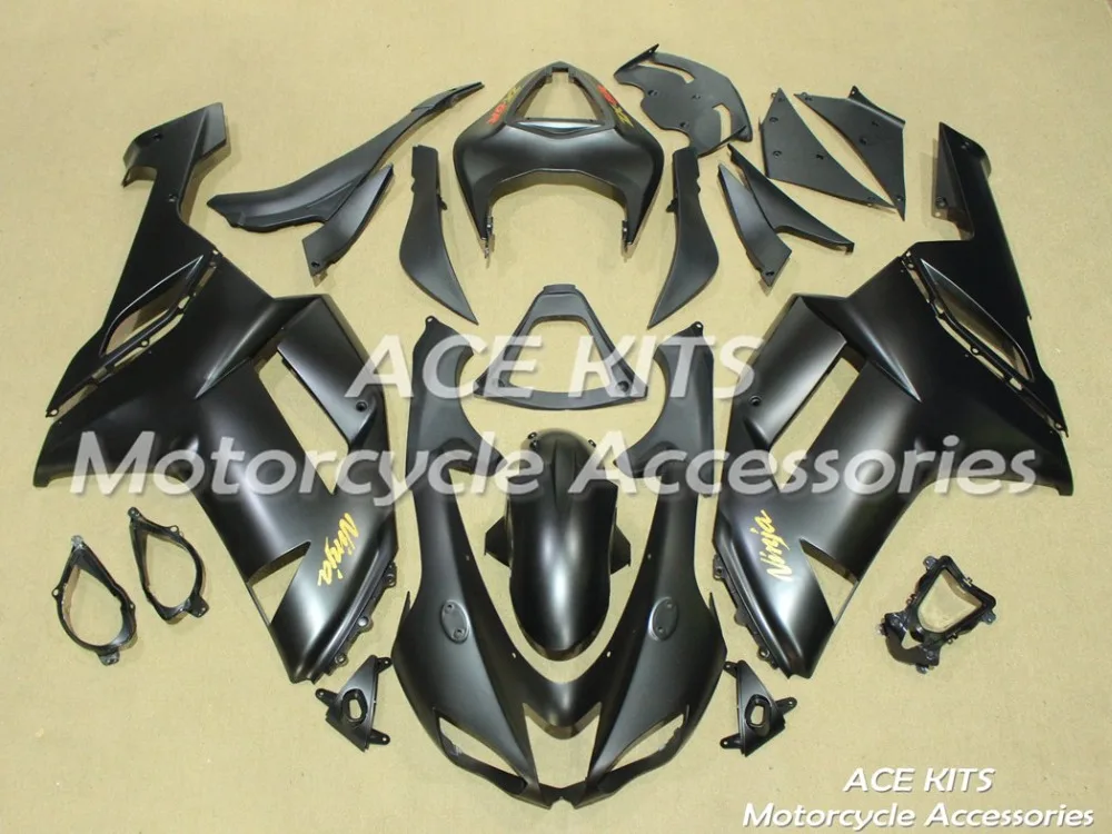 

Новый обтекатель для мотоцикла из АБС-пластика для kawasaki Ninja ZX6R 599 636 2007 любого цвета все имеют ACE No.255