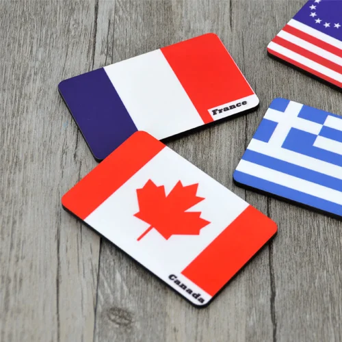 10 шт./лот сублимационные пустые магниты на холодильник сделай сам Деревянные