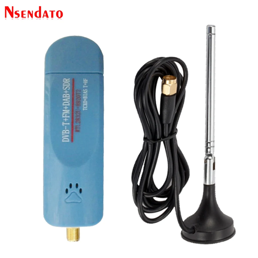 Цифровой USB 2,0 RTL SDR Smart DVB-T tv Stick SDR+ DVB-T+ DAB+ FM RTL2832U R820T2 500 кГц-1,7 ГГц SDR ТВ тюнер приемник с антенной