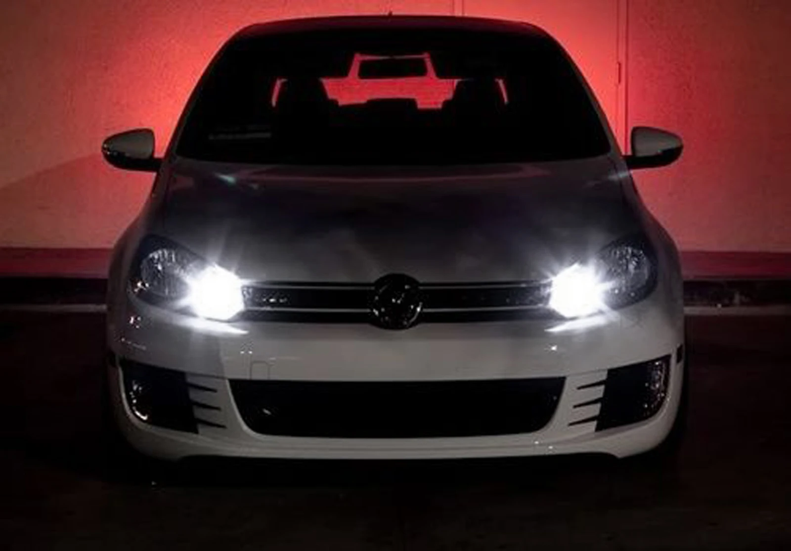 

ANGRONG 2x 30W H15 Bulb LED High Beam Headlight Daytime Light DRL White For Mercedes