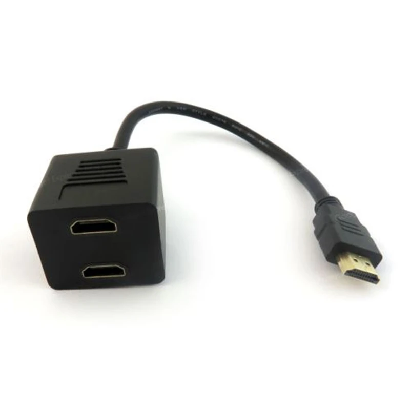 Himi кабель Высокое качество Портативный HDMI Порты и разъёмы Мужской до 2 Женский 1 в
