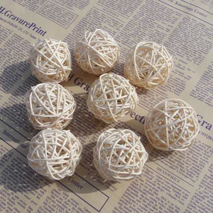 5 шт., игрушечные кусачки для попугаев Sepak takraw натурального цвета