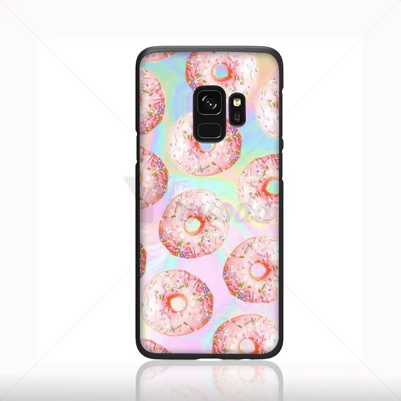 Yinuoda i love you donuts DIY Окрашенные аксессуары для телефонов Чехол Samsung Galaxy s7 S10plus s9 s8 plus