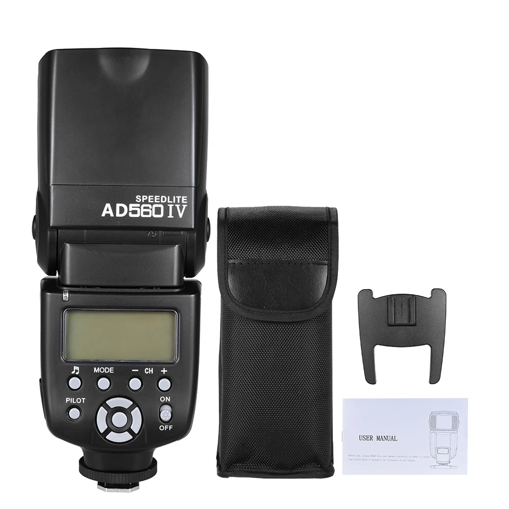 Беспроводная вспышка Andoer AD560 IV для Canon Nikon Olympus Pentax Sony A7 Series DSLR | Электроника
