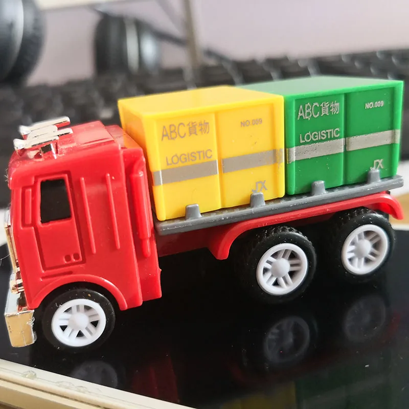 16Pcs Vehicles Assorted Construction Raced Car Model Toy Set Racing Trucks Tractors Excavators Pocket Toys for Boy Can Swing |