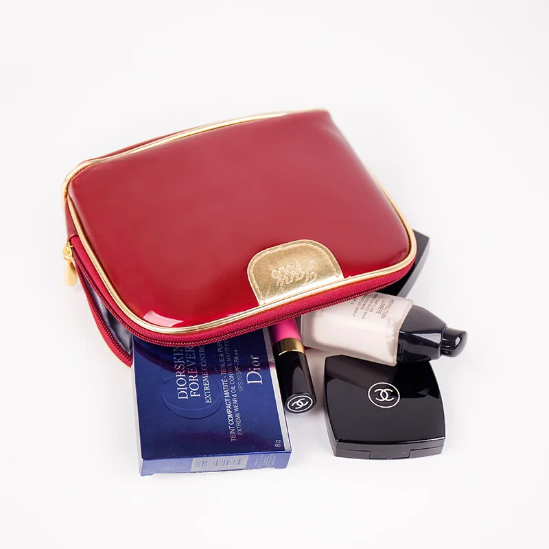 Портативные женские дорожные косметички из ПУ кожи SNUGUG косметичка яркого цвета