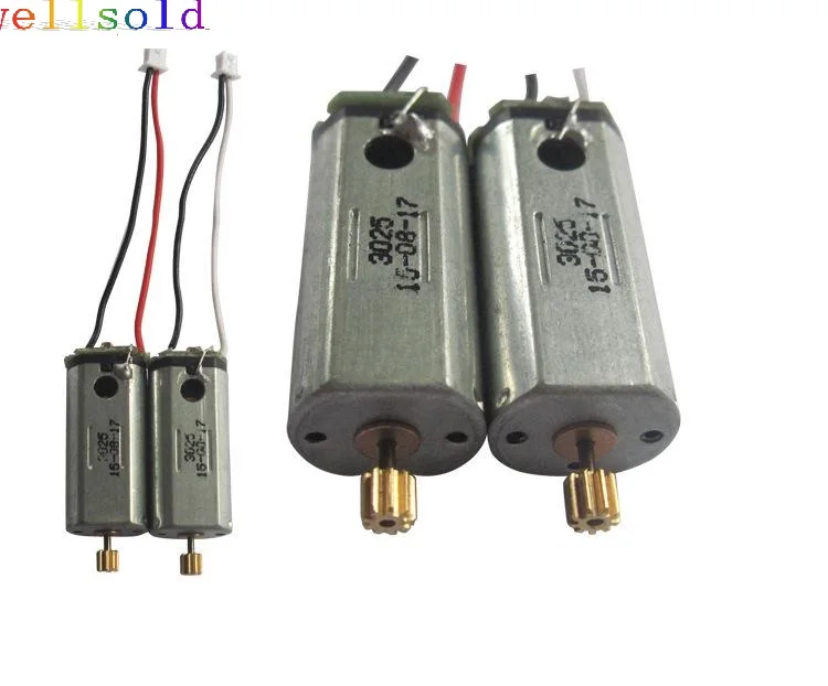 

Ewellsold X6 RC quadcopter RC drone spare parts Main Motor A+Main Motor B 4pcs /lot Free shipping