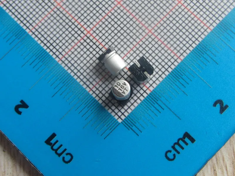 

50pcs/lot high Quality SMD Aluminum Electrolytic Capacitor 16V 10UF 4*5MM electrolytic capacitor 10uf