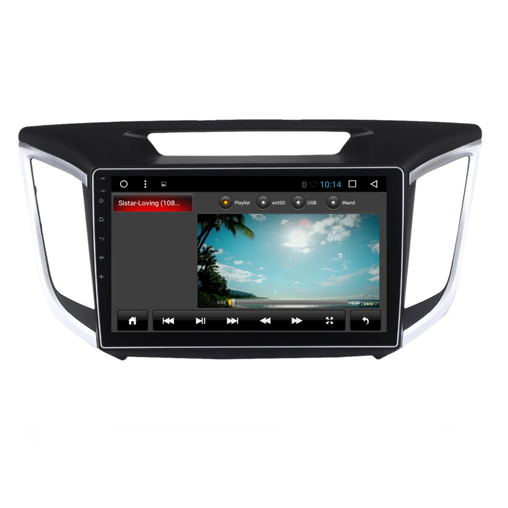 Автомобильный GPS Navi Android 7 1/8 0 для Hyundai Creta IX25 Авторадио Навигация головное