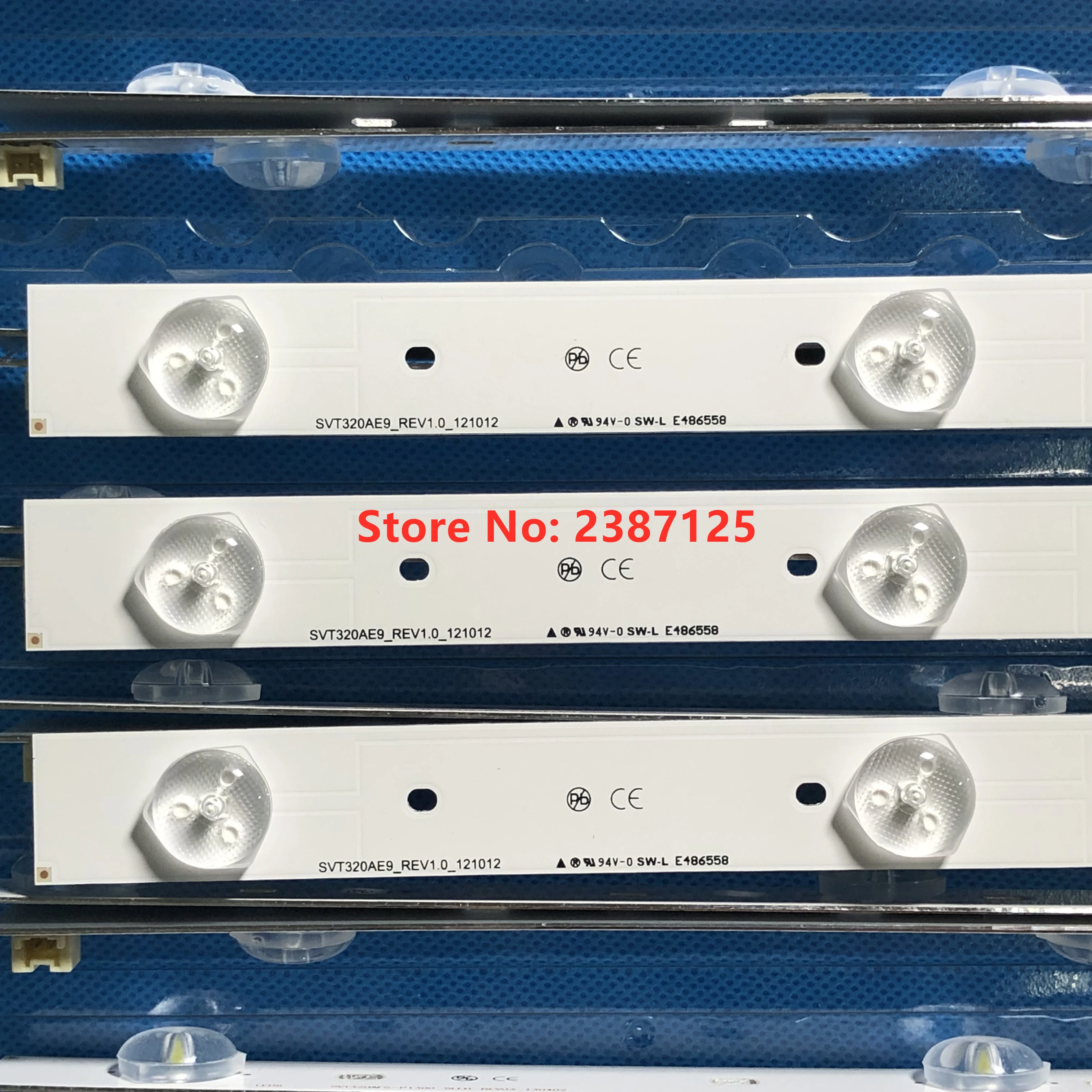 3 шт. 8 светодиодов 627 мм Светодиодная подсветка для Toshiba 32 &quotTV SVT320AE9 32P1300 32P1400 32P1400VT