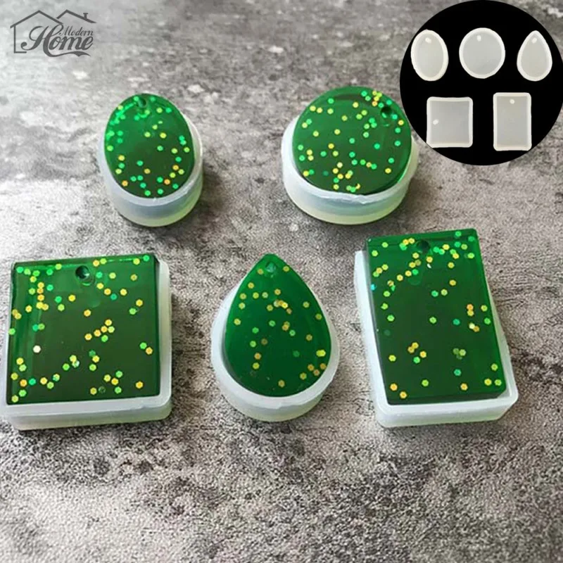 5 шт. ювелирные изделия силиконовые формы форма капли воды Кристалл Алмаз плесень