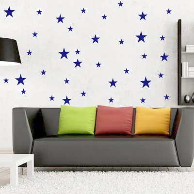 DIY Creative Removable Stars Wall Stickers Kids Rooms Fridge Ceiling Sticker Home Decor Decals Wallpaper Art Mural | Дом и сад