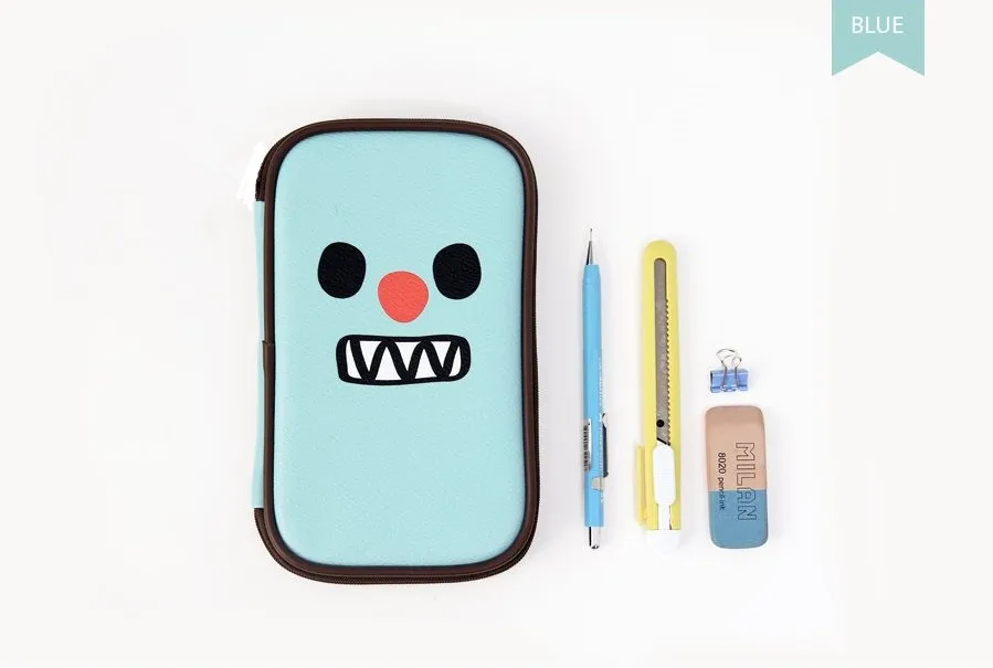 Школьные канцелярские принадлежности papelaria карандаш Kawaii PU кожаный пенал сумка для хранения ручки коробка Kawaii Gudetama пенал pokemon