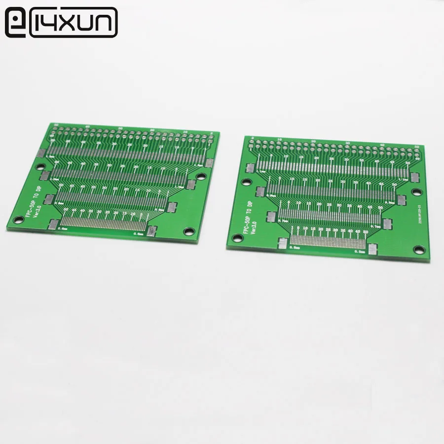 Пластина адаптер FFC FPC 1 шт./лот 50P 0 5 мм 6 8 9 2 шаг 50Pin плоский кабель разъем для