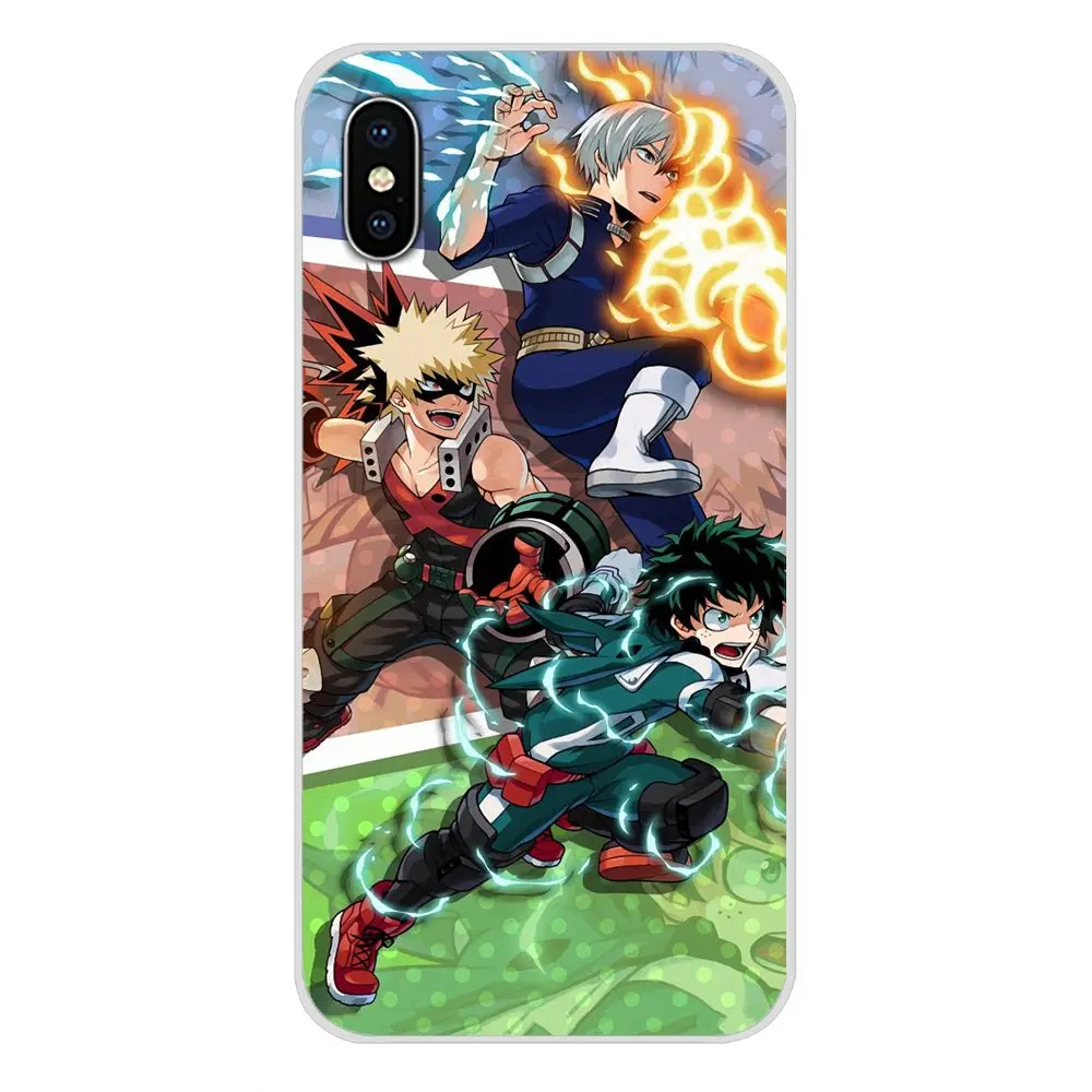 Чехлы для мобильных телефонов Huawei P Smart Mate Honor 7A 7C 8X 9 P10 P20 Lite Pro Plus Anime My Hero academic Deku And