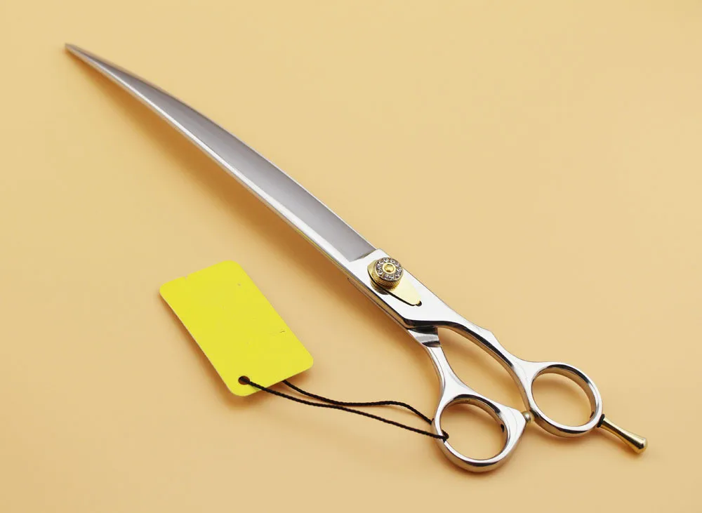 10 дюймовые изогнутые ножницы для ухода за собаками/ножницы с чехлом|shear