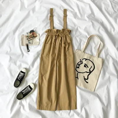 pants2 Комплект из 2 предметов, женские летние штаны, комплект, Женская Полосатая футболка+ Модный комбинезон, белые брюки цвета хаки, наряды для женщин, повседневная одежда, большие размеры - Цвет: pants2