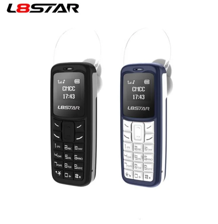 Мини телефон L8star BM30 мини маленького размера Bluetooth гарнитура номеронабиратель