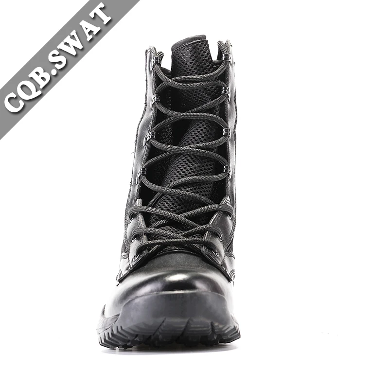 CQB.SWAT летние новые полевые черные мужские дышащие армейские боевые ботинки с