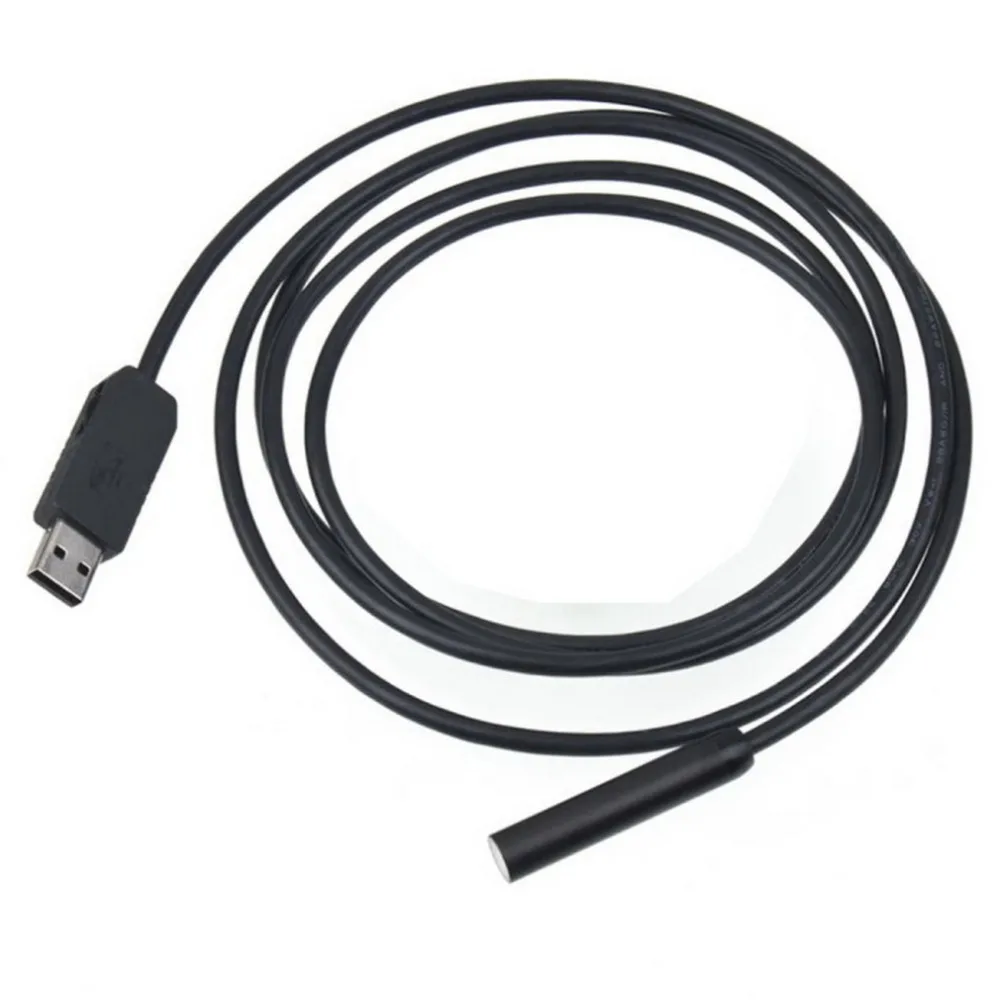 Оригинал высокое качество 2 м USB Водонепроницаемый эндоскоп Бороскоп змеиная
