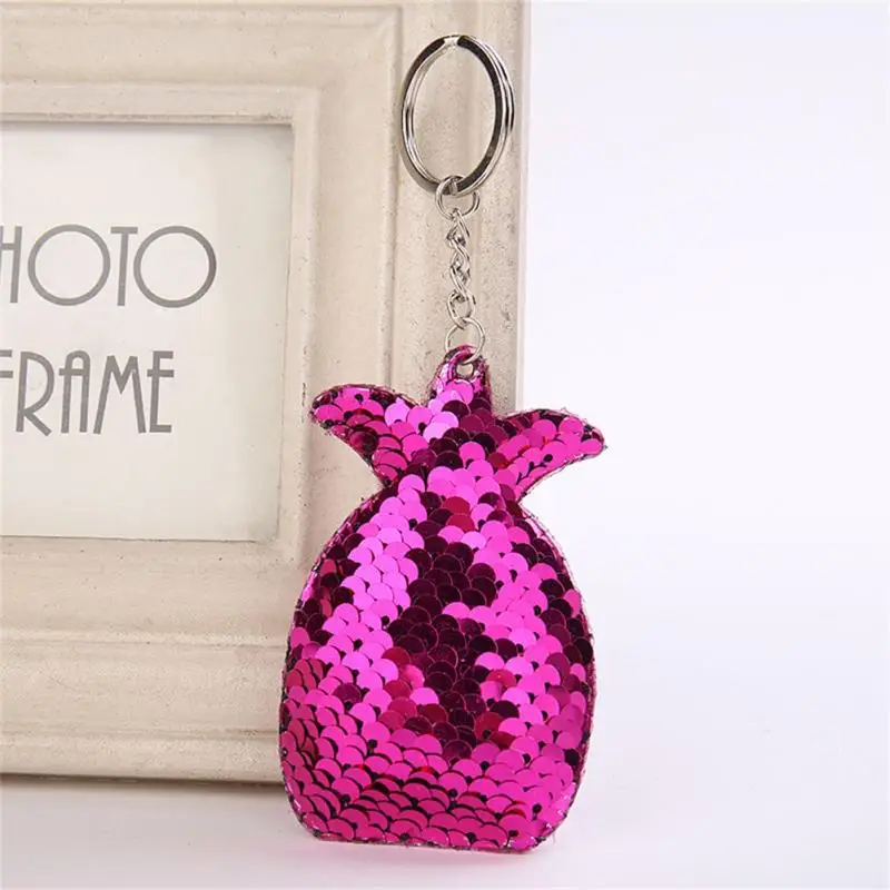 Модное блестящее кольцо для ключей в форме ананаса подарочное украшение |