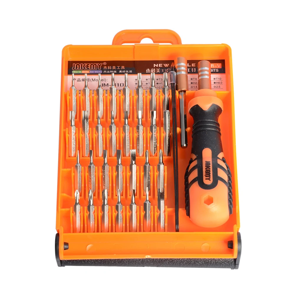 JAKEMY JM-8101 33 в 1 многофункциональная Прецизионная отвертка Набор для iPhone ноутбука Мини Электронная отвертка Биты Инструменты для ремонта