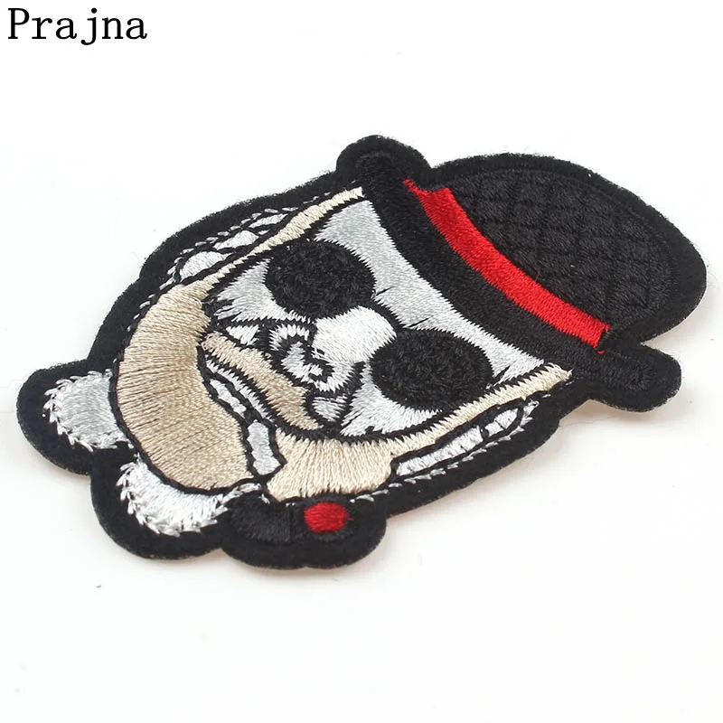 Модные мужские нашивки Prajna дешевые вышитые для одежды Мультяшные головные уборы