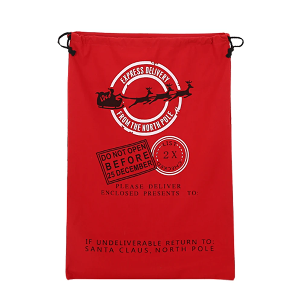 1 шт. Подарочный пакет рождественские стили на шнурке искусственные винтажные